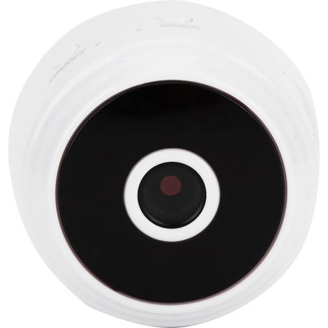 Mini-WLAN-Kamera mit App-Fernüberwachung, A9 IR-Nachtsicht, 1080p, kabellose Kamera für Heimüberwachung, Weiß (1/5)