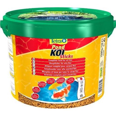 Tetra Pond Koi Sticks Bastoncini Galleggianti Gialli 10L