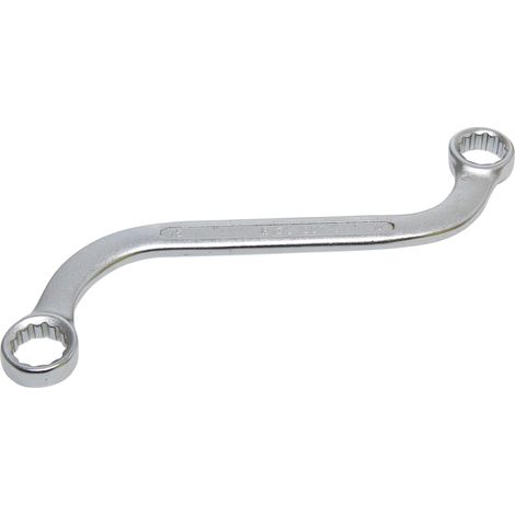 Llave de estrella doble forma de S 12 caras 14 x 15 mm