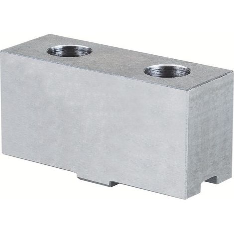 Röhm Ungestufte  Aufsatzbacke AB,  Größe 700/800, 3-Backensatz,  DIN 6350 ungehärtet  - 105103 (1/5)