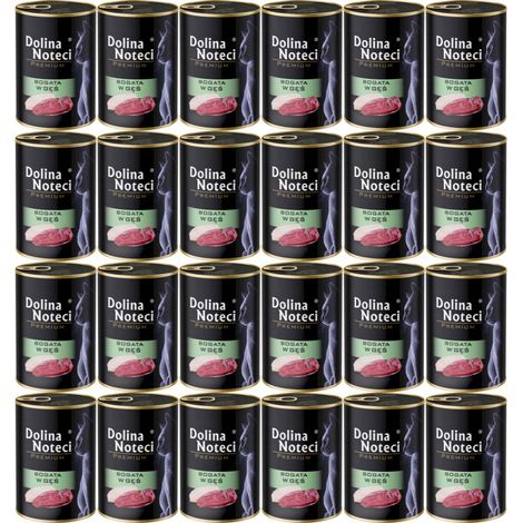 DOLINA NOTECI Premium Rico en Ganso - alimento húmedo para gatos - 24 x 400 g (1/2)