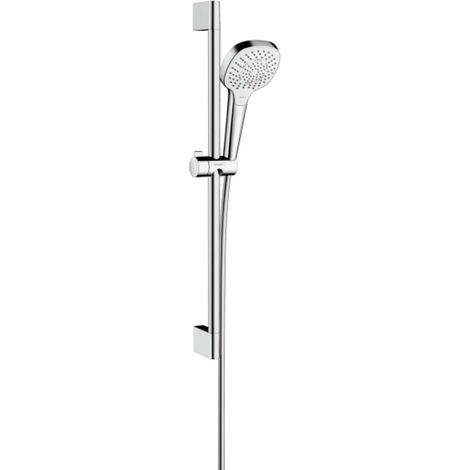 Hansgrohe Croma Select E - Set doccia Multi EcoSmart 9 l/min 0,65 m, bianco/cromato 26581400 (1/2)
