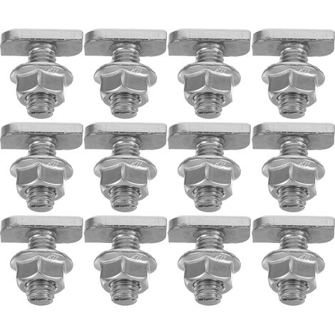 10 Ensembles Boulon T Coulissant M8 en Acier Inoxydable 304 (1/5)