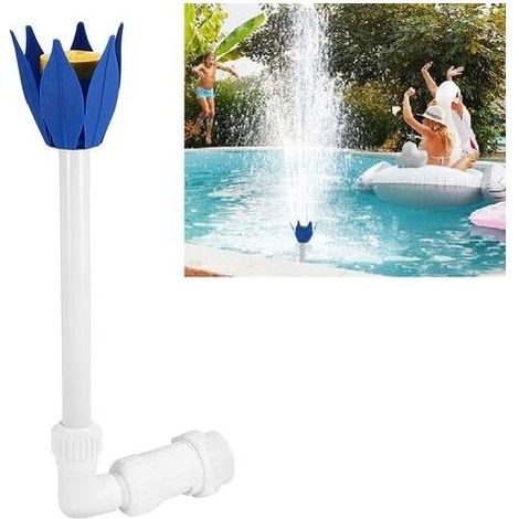 Fontaine Piscine Hors Sol, Cascade Bassin Exterieur, Accessoire Piscine Exterieur, Fontaine de Piscine Cascade, Accessoire Piscine Hors Sol, Fontaines pour Bassin D'agrément Cascade pour Jardin Pompe (1/5)