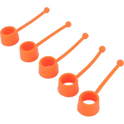 Set de 5 extenseurs doigts en silicone 75lbs, accessoire renforcement pour récupération et entraînement (1/5)