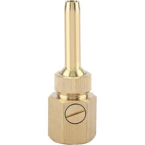 Adjustable Brass Fountain Nozzle DN15 Female Thread 8.5cm Durable (1/5)