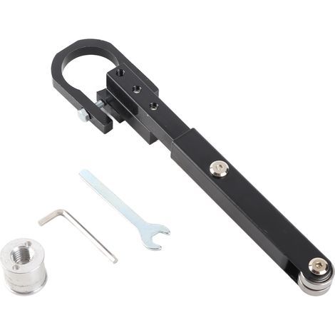 Accessoire de ponceuse à bande, outil de conversion polyvalent et pratique pour meuleuse d'angle modèle 100, 115 et 125 (1/5)