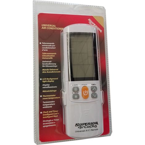 Mando Aire Acondicionado Universal 6000 Codigos SUPERIOR  SUPCU003 (1/2)