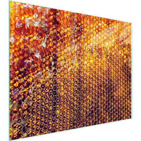 TABLA DE CORTAR DE VIDRIO 52x40 MIEL (1/5)