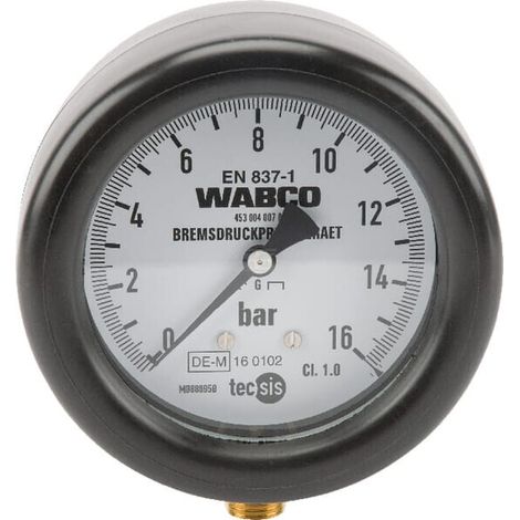 Manometer 25 bar WABCO 4530040090
