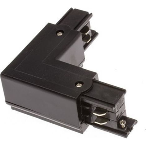 Connettore L 90° Binario Trifase LED Nero A19-TRI-NERO-L (1/3)