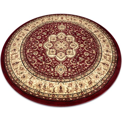 Tappeto ROYAL ADR cerchio disegno 521 chiaretto red rotondo 200 cm