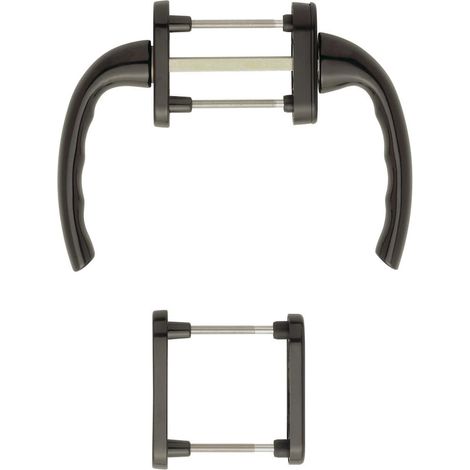 HOPPE® Fenstertürgriffgarnitur Tôkyô 0710RH/66N, Aluminium, 2085861 (1/2)