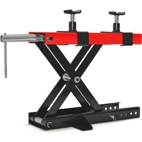 CAVALLETTO ALZAMOTO CRIC CRICK SOLLEVATORE MOTO PONTE FINO A 500 KG 876 (1/5)