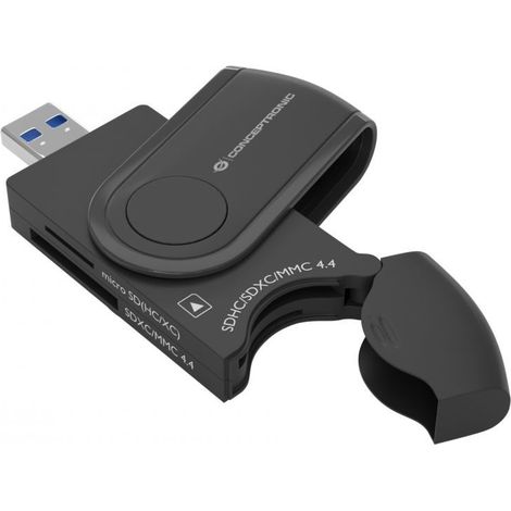 Lector DNI CONCEPTRONIC BIAN04B Negro (1/2)