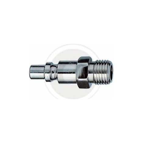 cf 2 pz Ani innesto per rubinetto attacco 1/4 M maschio per compressori aria (1/2)
