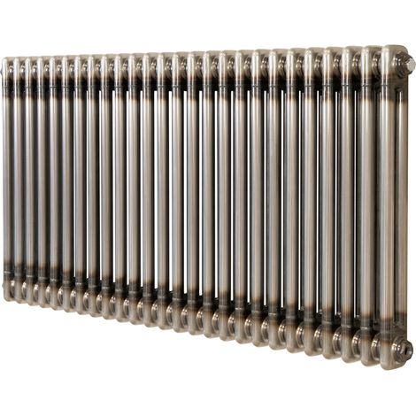 Radiatore 2 Colonne Orizzontale Metallo Grezzo 600x1190 mm