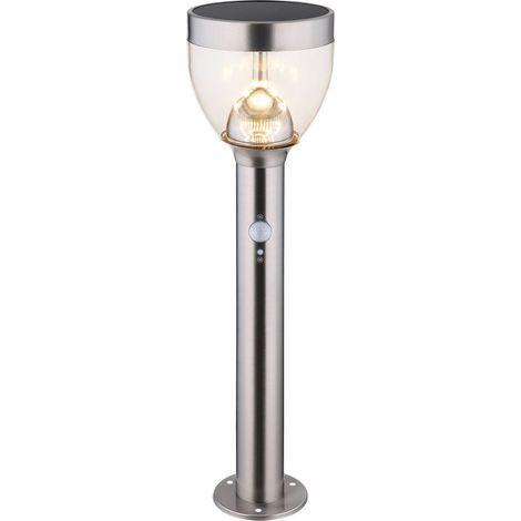 Globo Solar Light Borne d'extérieur en acier inoxydable IP44 LED 3000K