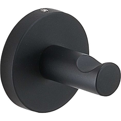 GEDY FP271400100 FELCE PLUS Percha Negro Mate - ref: FP271400100 (1/2)