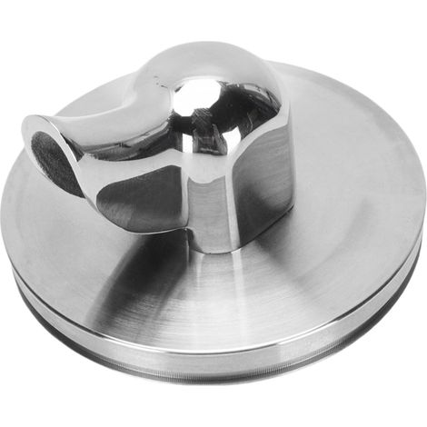 Serme de Portafilter de 54 Mm, Machine à café de café sans Fond à la Vapeur Portafilter Serme 304 en Acier Inoxydable avec des Anneaux pour une Expérience Professionnelle de (Bec single) (1/5)