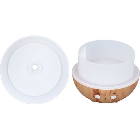 250-ml-Diffusor für ätherische Öle, automatische Abschaltung, leise (35 dB), USB-betriebener Luftbefeuchter aus Holz mit Nachtlicht fürs Schlafzimmer (1/5)