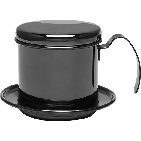 Filtre À Café Vietnamien - Tasse En Acier Inoxydable - Pour Préparation Manuelle À Domicile Ou En Déplacement - 1 Pièce (1/5)