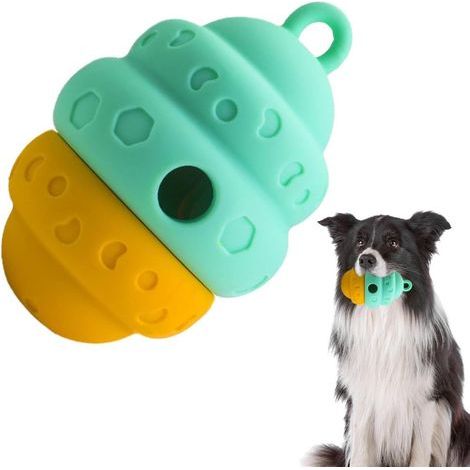 Puzzle interactif pour nourriture, distributeur anti-mastication, jeu de renifler en silicone, outil de dressage attrayant pour chiot, stimule le parfum des animaux de compagnie âgés, jouet pour chien (1/5)