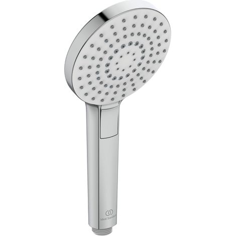 Ideal Standard ✔ Idealrain Evo 3-Funktionshandbrause, mit Navigo Druckknopfumschaltung, Durchmesser: 110mm, Chrom (1/5)