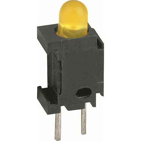 Mentor Einzel LED-Anzeige THT 2311.8031 Grün 3 mm 20 mcd 40 ° 20 mA 2.2 V 5.92 mm -40 °C 85 °C