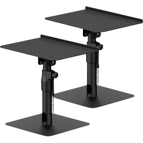 My Wall HS36L Piedistallo per altoparlante Regolabile in altezza Nero 2 pz.