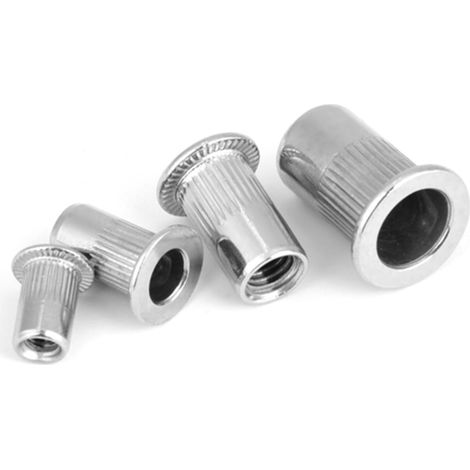 Jeu de 200 inserts filetés M3, M4, M5, M6 en acier inoxydable 304 (1/5)
