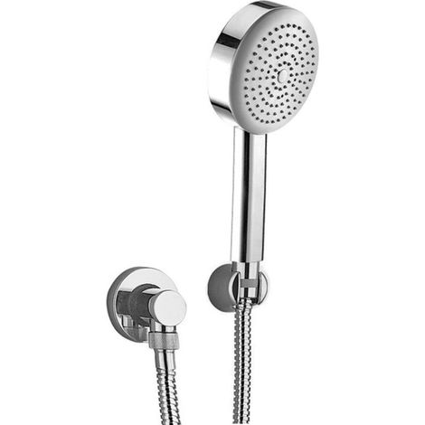 Ensemble de douche d'hydromassage avec courbe en laiton