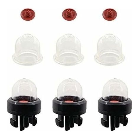 Lot de 3 Pompes d'Amorçage - Pour Tronçonneuses Stihl FS38, FS40, FS45, FS50, FS55, FS75, FS80, FS85 - Compatible avec les Marques Ryobi, McCulloch et Husqvarna (1/5)