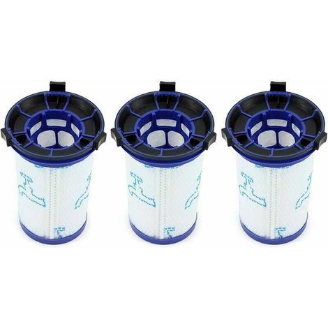 Lot de 3 Filtre de remplacement pour Rowenta Air Force 360 / X-Pert Essential 260 Aspirateur sans fil RH9037 RH9038 RH9039 RH9051 RH9057 RH9079 RH9081 RH9086 (Alternative au ZR009001) (1/5)