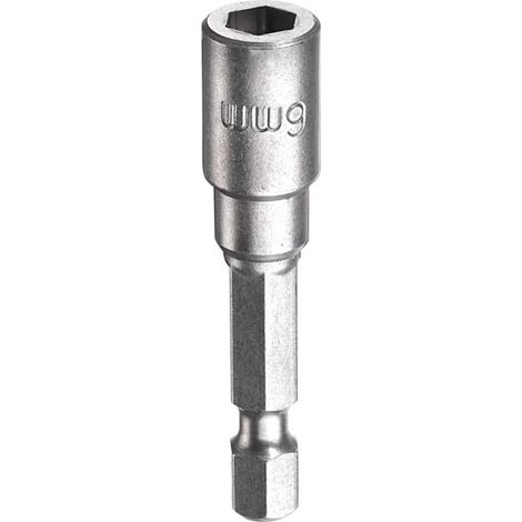 KWB Magnetischer Sechskant-Steckschlüssel, 1/4" E6.3, 6 mm (1/2)