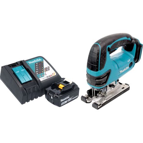 Makita DJV 180 RG1X Akku Stichsäge 18 V 135 mm + 1x Akku 6,0 Ah + Ladegerät (1/5)
