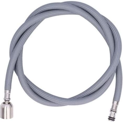 Tuyau De Pulvérisation Extractible - G1/2 - 1,5 M - Nylon Tressé Et PVC - Pour Robinet Évier Cuisine Salle De Bain - 1 Pièce (1/5)