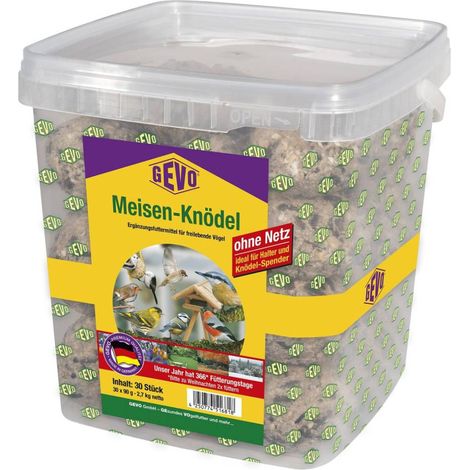 GEVO® Meisenknödel im Eimer ohne Netz - 30 Stück