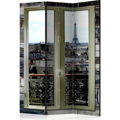 Paravent 3 Volets "Parisian View" 135x172cm (1/2)
