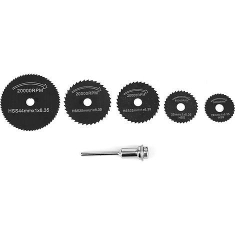Lame de Scie HSS pour Bois, Plastique, PVC et Acrylique - Pour Perceuse Électrique (1/5)