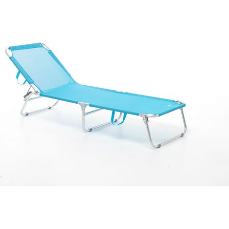 Brandina Tahiti pieghevole alluminio anodizzato tubolare 22mm azzurro M0585-02