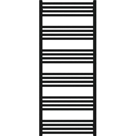 Scaldasalviette misto nero - (HxL) 1140x680 mm - 600 Watt - 628 Watt - FIO1140-680Z1N