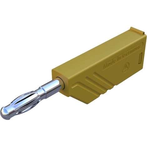 Hirschmann Test & Measurement LAS N WS Lamellenstecker Stecker, gerade Stift-Ø: 4 mm Gelb 1 St.