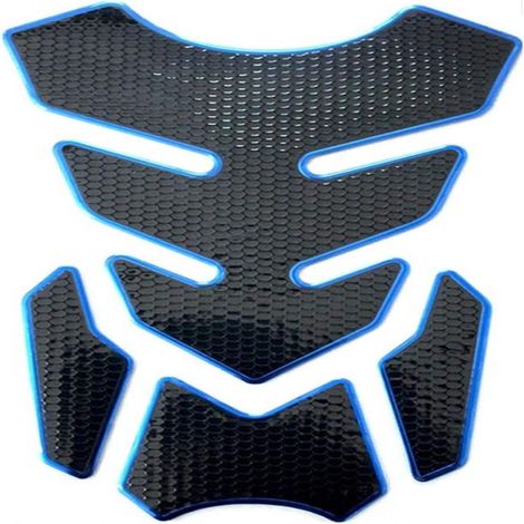 Motorrad-Tankschutz, universelles Tankpad, Motorrad-Tankaufkleber, Benzintankschutz – Blau (1/5)