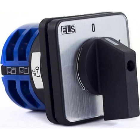 Interruptor de leva 0-1 32A 3P para montaje en panel IP65 / LW32 0-1 3P T