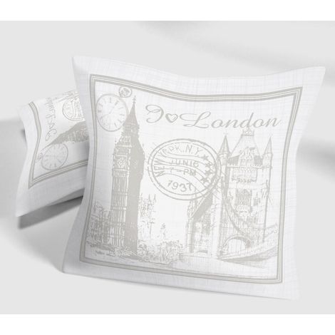 40x40 Kissen, Innendekoration, Ich liebe London