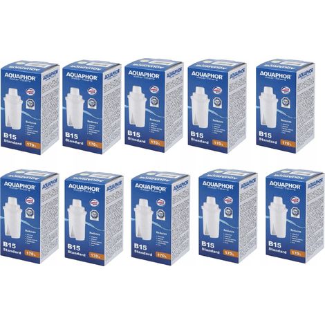 Cartuchos de filtro estándar Aquaphor B15, 10 unidades. (1/5)
