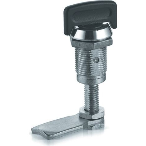 Loquet à compression en Zinc moulé, Finition Peint en noir,verrouillable, Non ( Prix pour 1 )