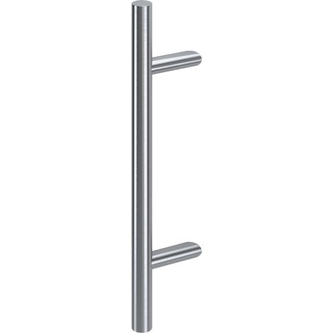 Poignée de tirage inox supports inclinés - Longueur (mm) : 500 - Entraxe (mm) : 300 - FORLOCK