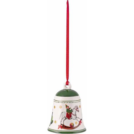 Villeroy & Boch - My Christmas Tree, campana giocattolo, 5,5 x 5,5 x 6,5cm, Porcellana, verde (1/2)